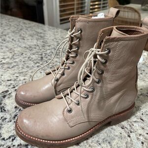 Frye Veronica Combat Boots.